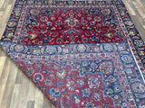 Persian Rug Hand Knotted Oriental Rug Very Fine Persian Kashan 10'5x7'4