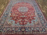 Persian Rug Hand Knotted Oriental Rug Very Fine Persian Kashan 10'8x8'6