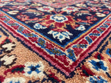 Persian Rug Hand Knotted Oriental Rug Very Fine Persian Kashan 11'1x7'10