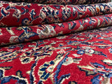 Persian Rug Hand Knotted Oriental Rug Very Fine Persian Kashan 11'8x8'3