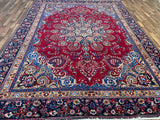 Persian Rug Hand Knotted Oriental Rug Very Fine Persian Kashan 11'8x8'7