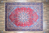 Persian Rug Hand Knotted Oriental Rug Very Fine Persian Kashan 11'8x8'7