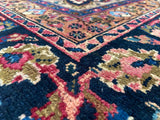 Persian Rug Hand Knotted Oriental Rug Very Fine Persian Kashan 11'8x8'7