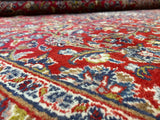 Persian Rug Hand Knotted Oriental Rug Very Fine Persian Kashan 12'0x9'4
