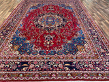 Persian Rug Hand Knotted Oriental Rug Very Fine Persian Kashan 12'10x9'6
