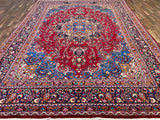 Persian Rug Hand Knotted Oriental Rug Very Fine Persian Kashan 12'10x9'6