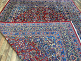 Persian Rug Hand Knotted Oriental Rug Very Fine Persian Kashan 12'6x9'4