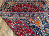 Persian Rug Hand Knotted Oriental Rug Very Fine Persian Kashan 12'6x9'8