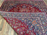 Persian Rug Hand Knotted Oriental Rug Very Fine Persian Kashan 12'8x9'7