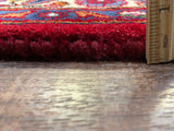 Persian Rug Hand Knotted Oriental Rug Very Fine Persian Kashan 12'8x9'7