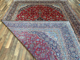 Persian Rug Hand Knotted Oriental Rug Very Fine Persian Kashan 13'6x9'5