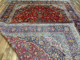 Persian Rug Hand Knotted Oriental Rug Very Fine Persian Kashan 13'6x9'7