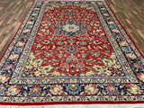 Persian Rug Hand Knotted Oriental Rug Very Fine Persian Kashan 8'0x11'6