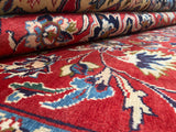 Persian Rug Hand Knotted Oriental Rug Very Fine Persian Kashan 8'0x11'6