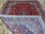 Persian Rug Hand Knotted Oriental Rug Very Fine Persian Kashan 8'11x13'2