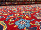 Persian Rug Hand Knotted Oriental Rug Very Fine Persian Kashan 9'11x13'5