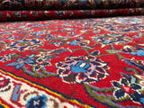 Persian Rug Hand Knotted Oriental Rug Very Fine Persian Kashan 9'5x12'10