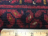 Afghan Rug Hand Knotted Oriental Rug Khal Mohammadi Afghan Area Rug 3'4X4'11