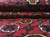 Afghan Rug Hand Knotted Oriental Rug Khal Mohammadi Afghan Area Rug 3'4X4'11