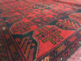 Afghan Rug Hand Knotted Oriental Rug Khal Mohammadi Afghan Area Rug 4'1X6'5