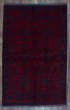 Afghan Rug Hand Knotted Oriental Rug Khal Mohammadi Afghan Area Rug 4'1X6'5