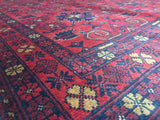 Afghan Rug Hand Knotted Oriental Rug Khal Mohammadi Afghan Area Rug 4'2X6'6