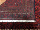 Afghan Rug Hand Knotted Oriental Rug Khal Mohammadi Afghan Area Rug 4'X5'6