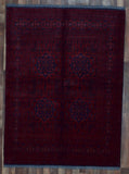 Afghan Rug Hand Knotted Oriental Rug Khal Mohammadi Afghan Area Rug 5'1X6'8