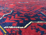 Afghan Rug Hand Knotted Oriental Rug Khal Mohammadi Afghan Area Rug 5'X6'1