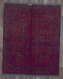 Afghan Rug Hand Knotted Oriental Rug Khal Mohammadi Afghan Area Rug 5'X6'1