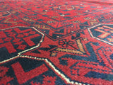 Afghan Rug Hand Knotted Oriental Rug Khal Mohammadi Afghan Area Rug 5'X6'6