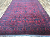 Afghan Rug Hand Knotted Oriental Rug Khal Mohammadi Afghan Area Rug 6'10X9'11