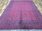 Afghan Rug Hand Knotted Oriental Rug Khal Mohammadi Afghan Area Rug 6'6x9'7