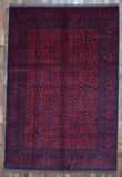 Afghan Rug Hand Knotted Oriental Rug Khal Mohammadi Afghan Area Rug 6'6x9'7
