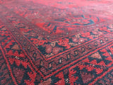 Afghan Rug Hand Knotted Oriental Rug Khal Mohammadi Afghan Area Rug 6'8X9'11