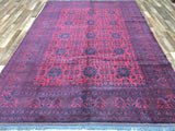 Afghan Rug Hand Knotted Oriental Rug Khal Mohammadi Afghan Area Rug 6'8X9'11