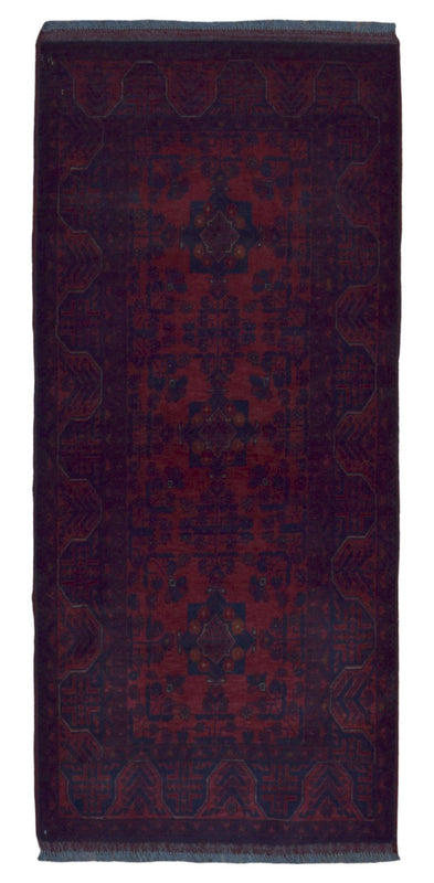 Afghan Rug Hand Knotted Oriental Rug Khal Mohammadi Afghan Rug 2'9X6'4