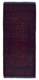Afghan Rug Hand Knotted Oriental Rug Khal Mohammadi Afghan Rug 2'9X6'4