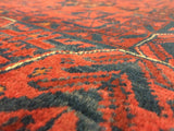 Afghan Rug Hand Knotted Oriental Rug Khal Mohammadi Afghan Rug 2'9X6'4