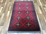 Khal Mohammadi Afghan Rug 3'2X5'2