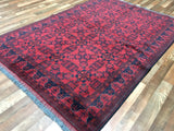 Afghan Rug Hand Knotted Oriental Rug Khal Mohammadi Afghan Rug 5'6X7'11