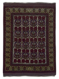 Afghan Rug Hand Knotted Oriental Rug Khal Mohammadi Afghan Rug 6'6X9'