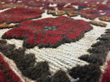 Afghan Rug Hand Knotted Oriental Rug Khal Mohammadi Afghan Rug 6'6X9'