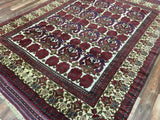 Afghan Rug Hand Knotted Oriental Rug Khal Mohammadi Afghan Rug 6'6X9'
