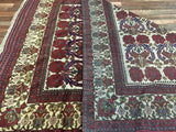 Afghan Rug Hand Knotted Oriental Rug Khal Mohammadi Afghan Rug 6'6X9'