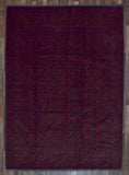 Afghan Rug Hand Knotted Oriental Rug Khal Mohammadi Afghan Rug 6'8X9'3