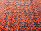 Afghan Rug Hand Knotted Oriental Rug Khal Mohammadi Afghan Rug 6'8X9'3