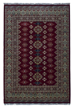 Afghan Rug Hand Knotted Oriental Rug Master Khal Mohammadi Afghan Rug 6'7x9'7