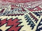 Afghan Rug Hand Knotted Oriental Rug Master Khal Mohammadi Afghan Rug 6'7x9'7