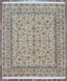 China Hand Knotted Oriental Rug Large Fine Kashan Oriental Rug 8'X9'6